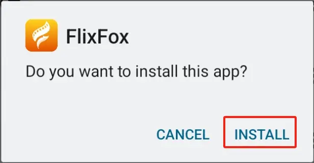 Install the FlixFox APK